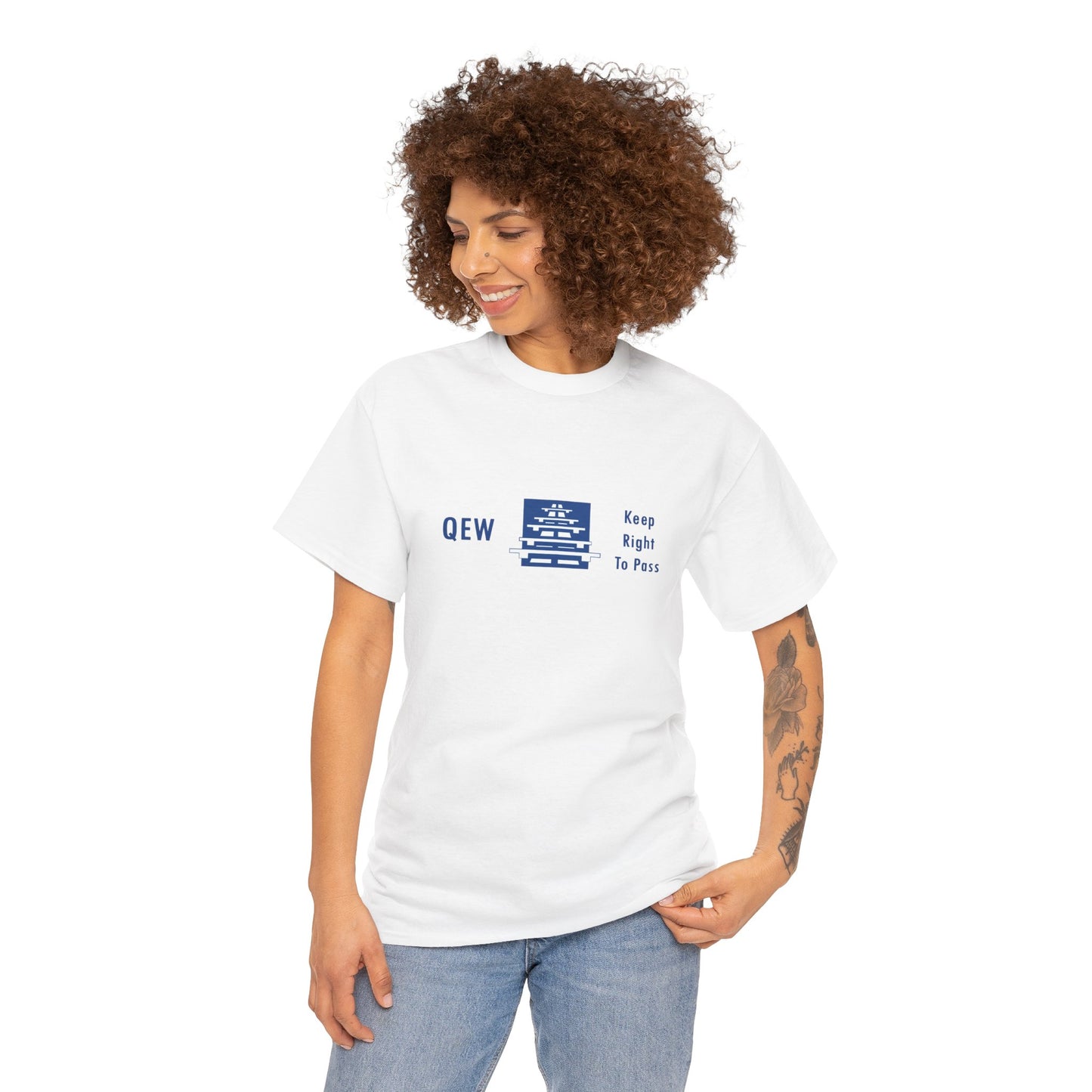QEW: Keep Right to Pass Tee — Expert Driver Shirt