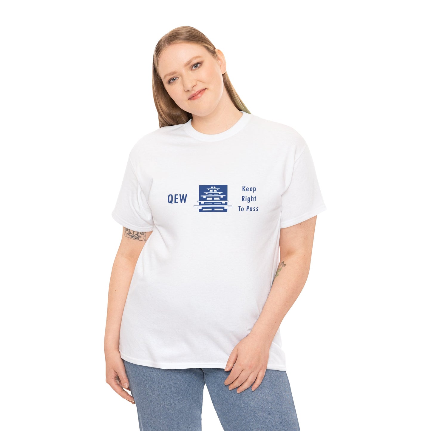 QEW: Keep Right to Pass Tee — Expert Driver Shirt