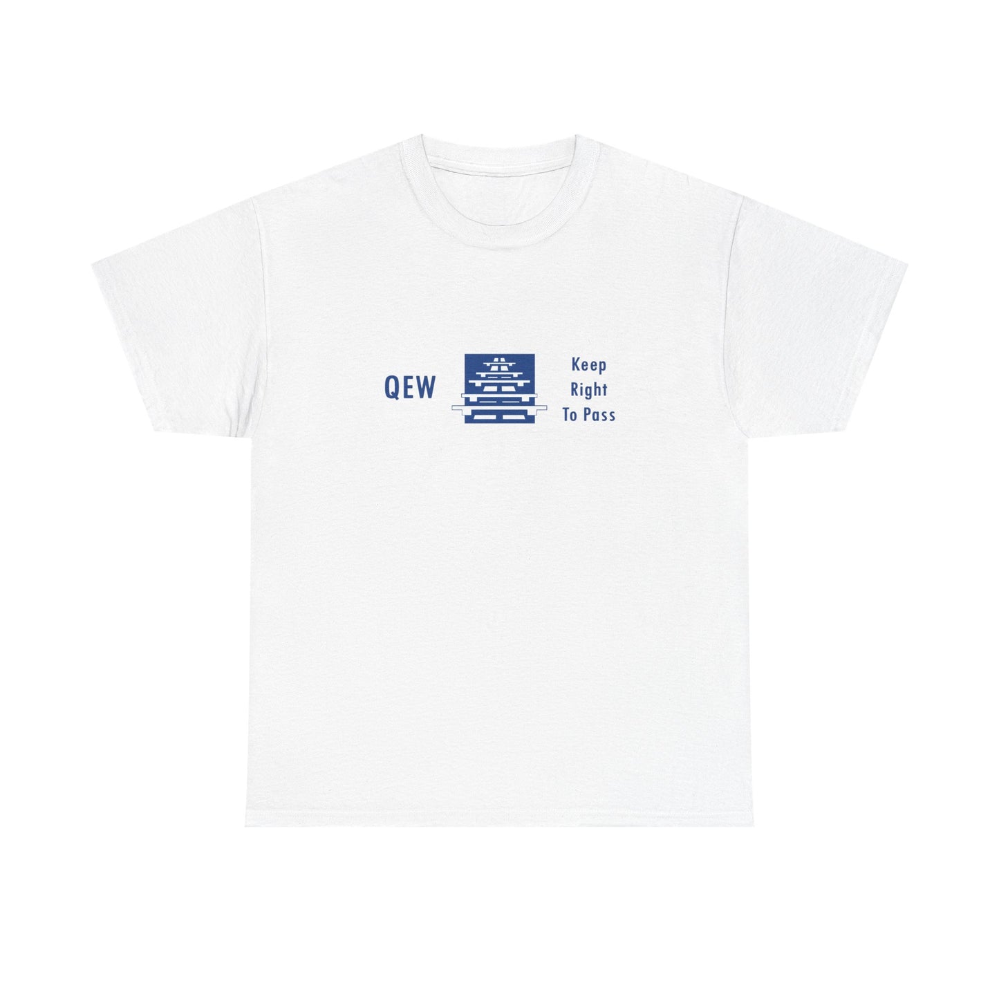 QEW: Keep Right to Pass Tee — Expert Driver Shirt