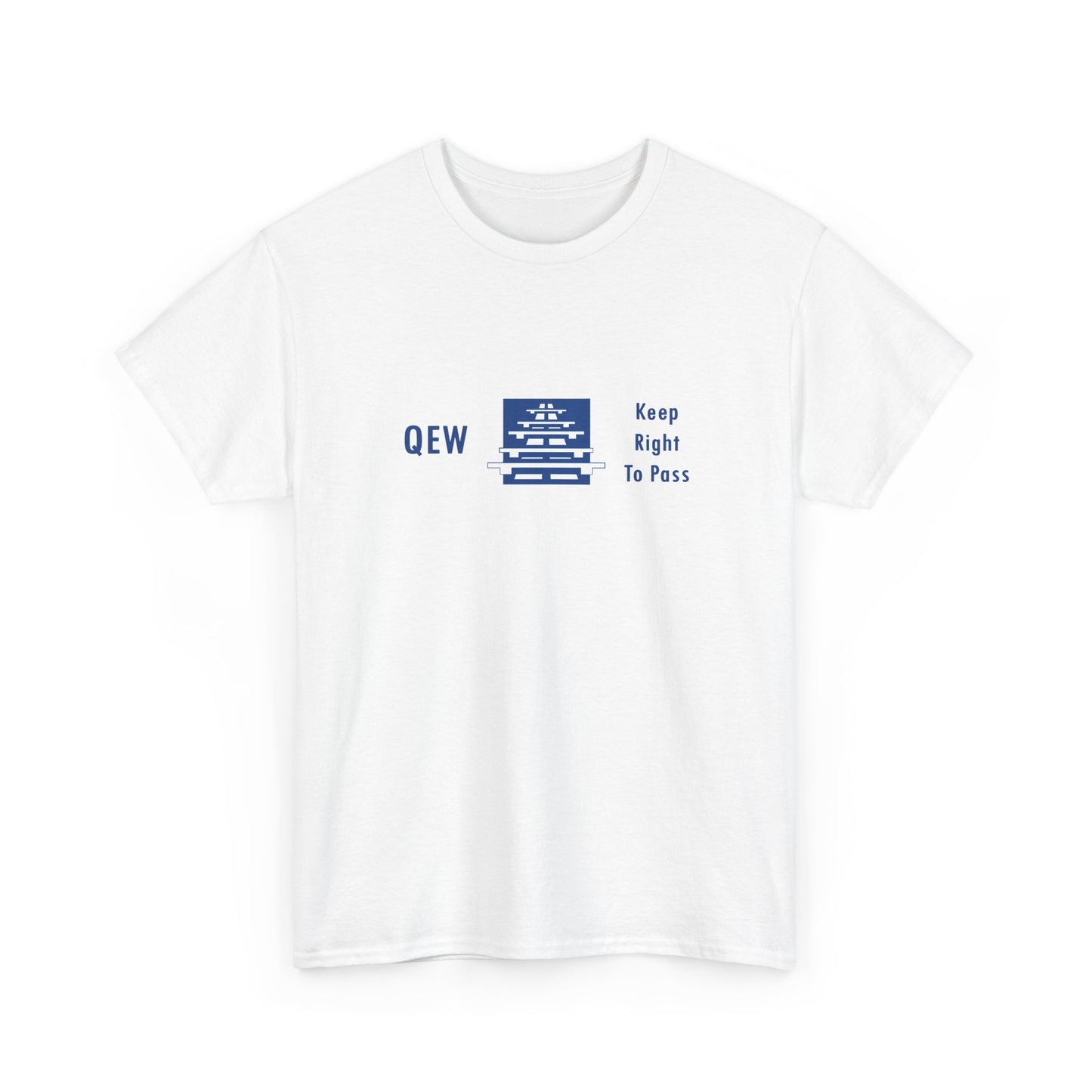 QEW: Keep Right to Pass Tee — Expert Driver Shirt